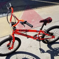 Kent Bicycle 20 In. Thruster Chaos Boys BMX Bike, Neon Orange

