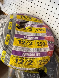 New MC Metal clad cable 12/2