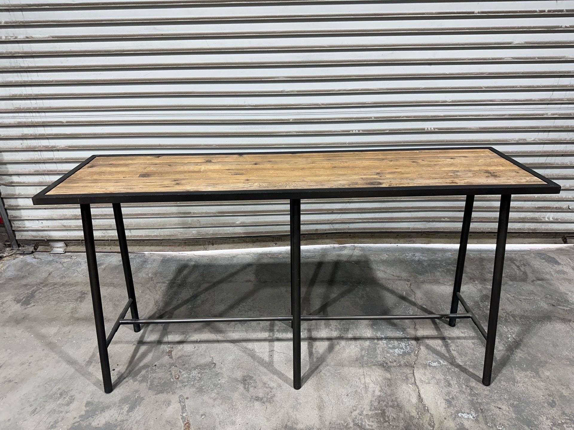 Industrial Console Table