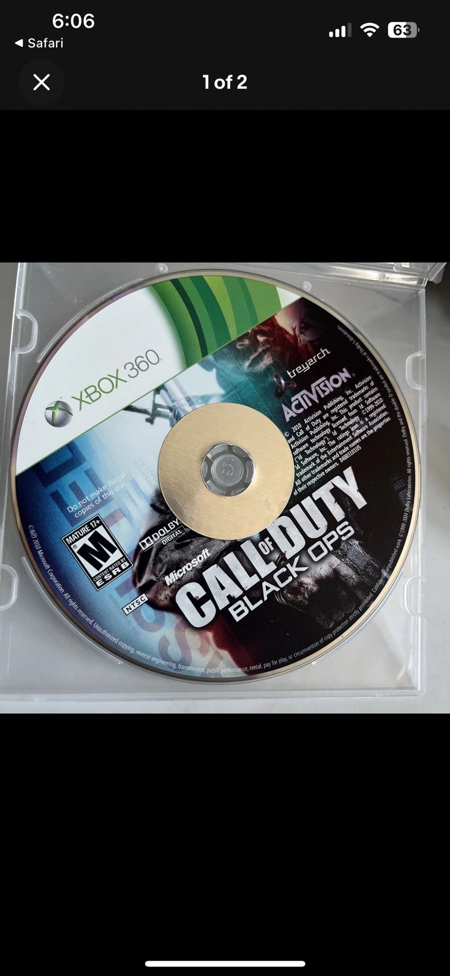 BUNDLE OF XBOX 360 GAMES