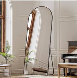 Tall Arched Mirror With Stand