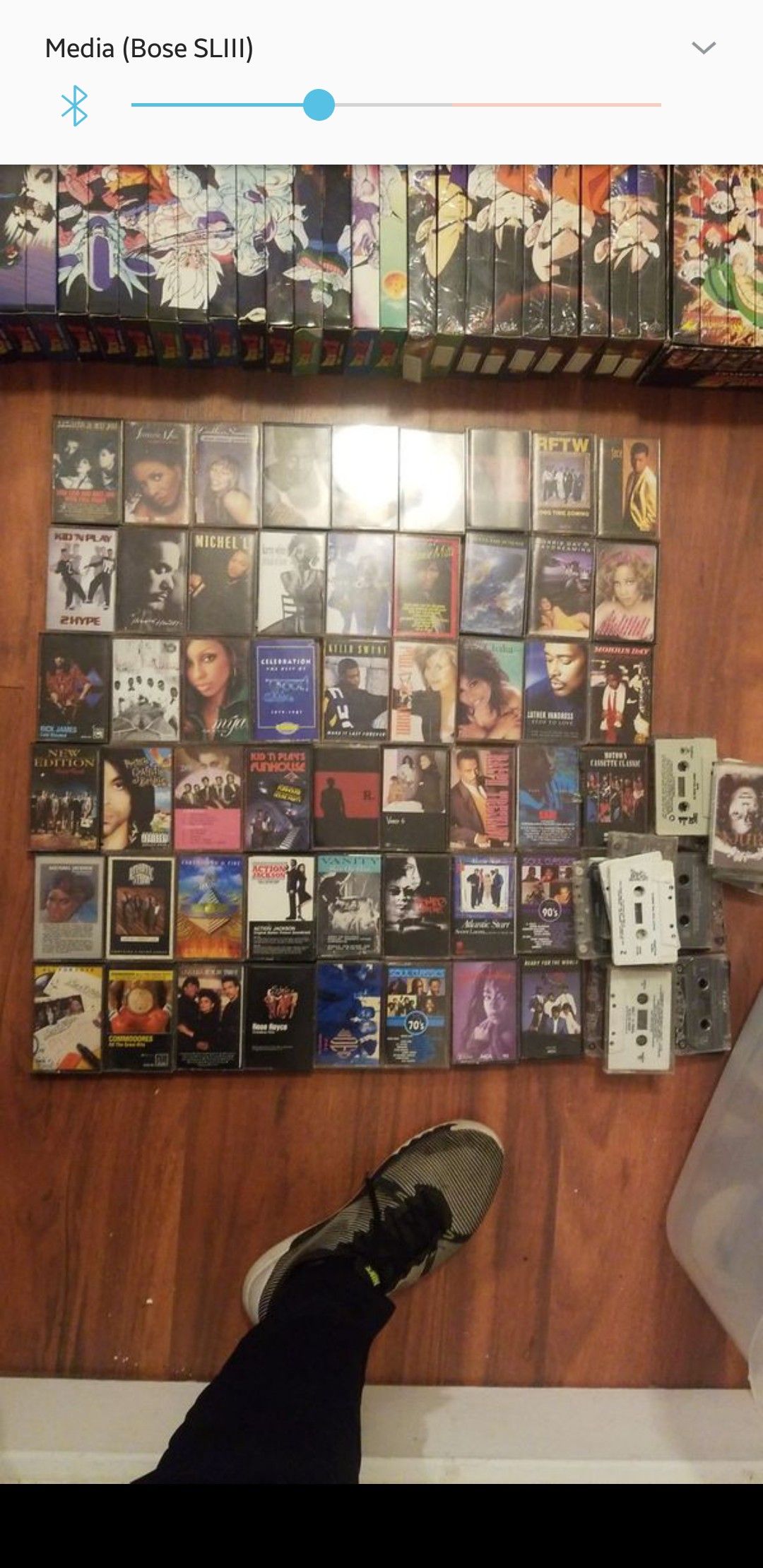 Box full of Cassettes