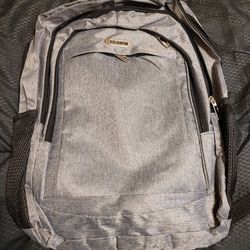 New! Gray Backpack