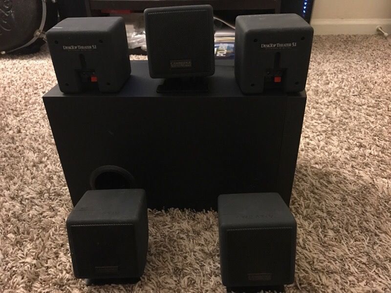 5 Computer Speakers + subwoofer