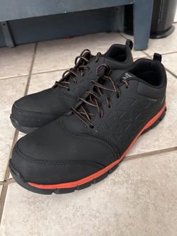 Reebok RB4050 Mens Sublite Cushion Athletic Composite SR Black Work Shoe 10.5M