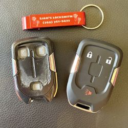 Chevy Smart Key Shell 