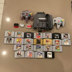 N64 Nintendo 64 Console Games 