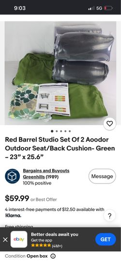 Cushion set 2pcs
