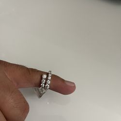 Ring Moissanite 1.524 Cts.