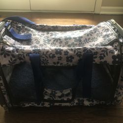 Floral Pet Carrier