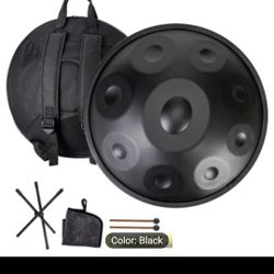 Handpan 22" In D minor with 9 Notes