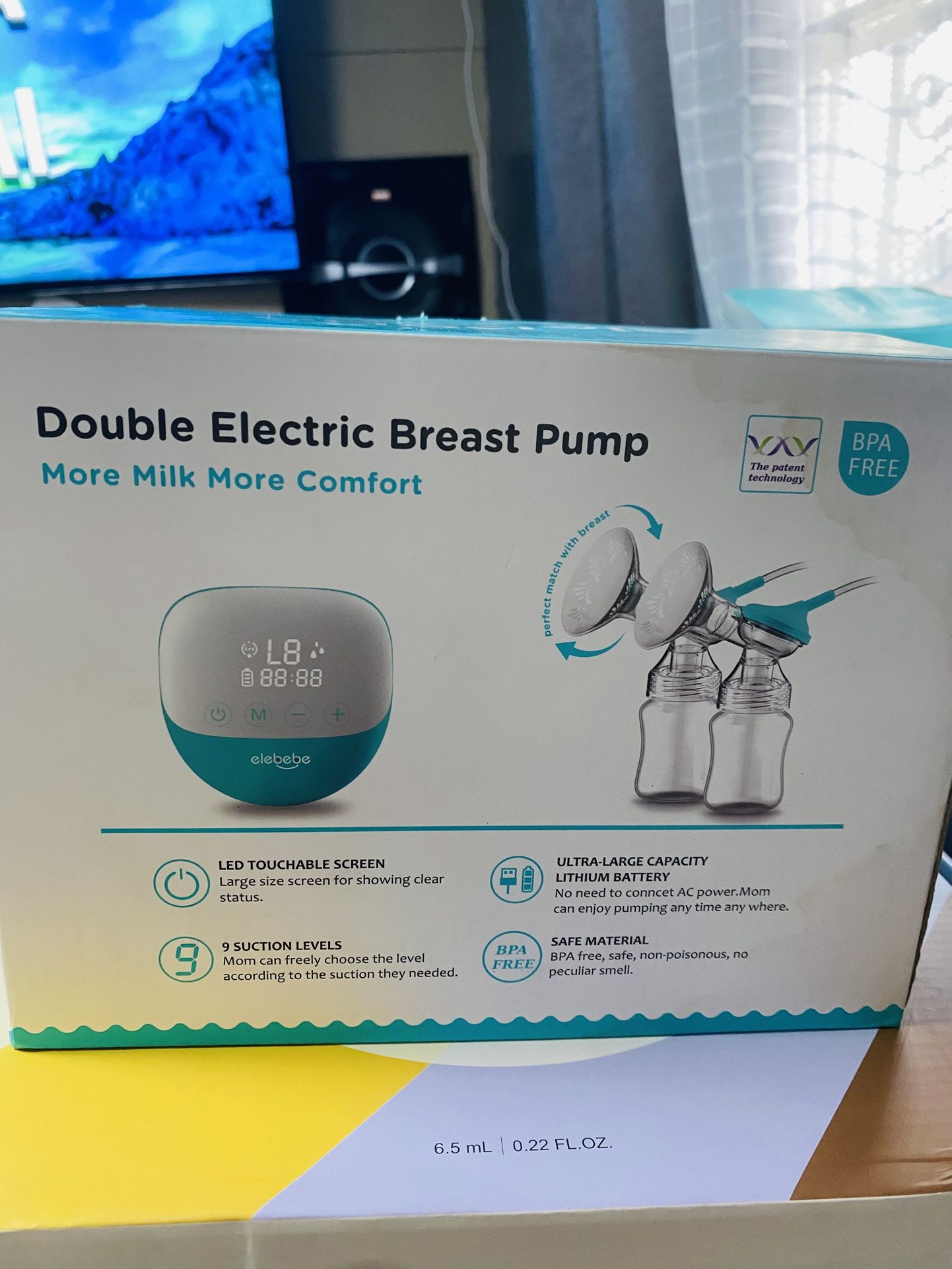 Double Electric Breast Pump New