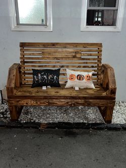 Wood bench heavy duty and kids bench