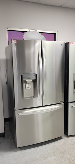 LG French Door Fridge – Stainless, Ice & Water Dispenser