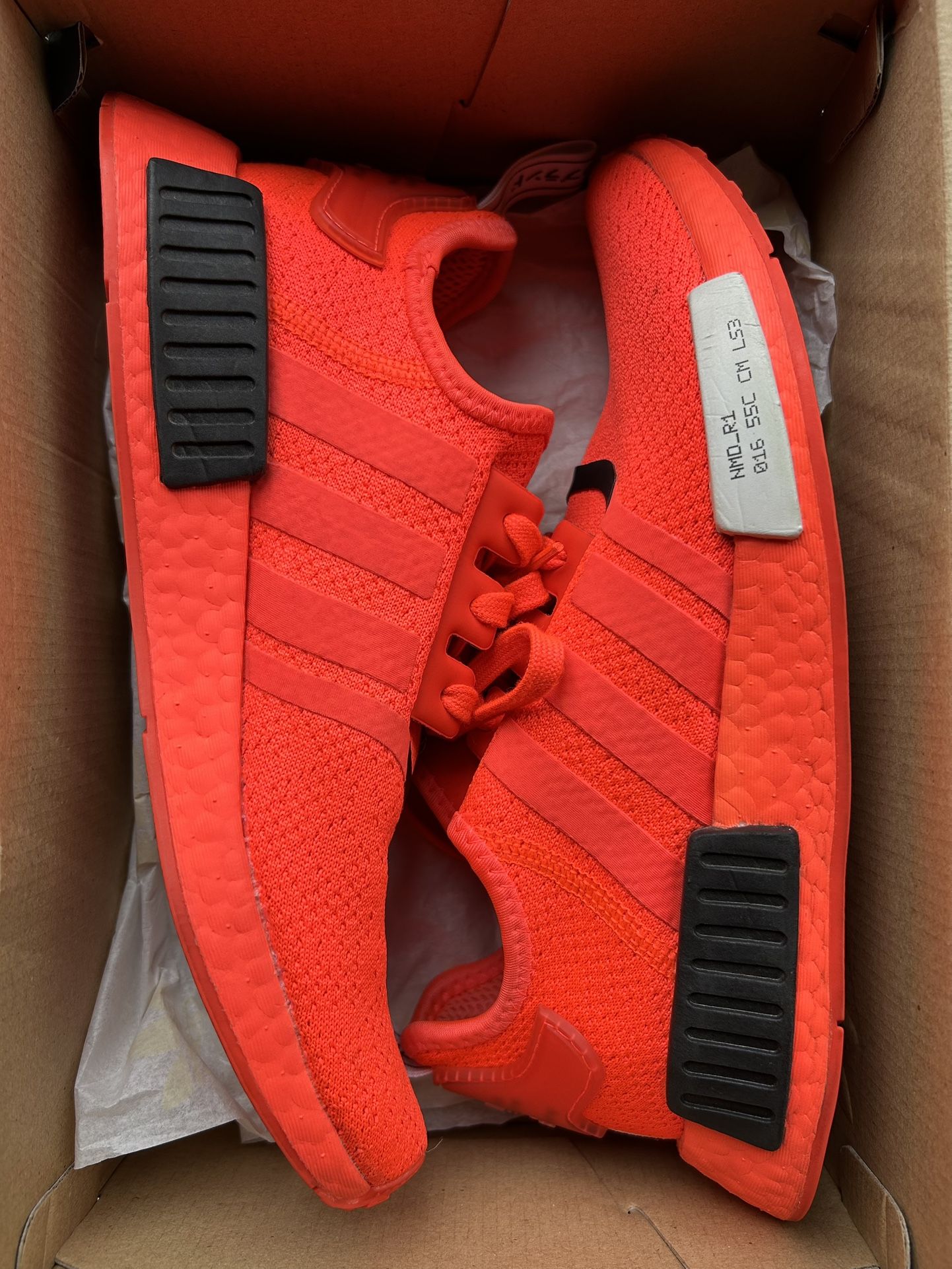 Adidas Shoes NMD_R1 solar red