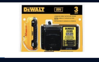 Dewalt Battery And Charger 3Ah NEW