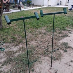 Double Fishing Rod Holder 