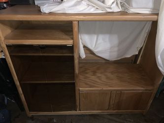Oak Entertainment Center
