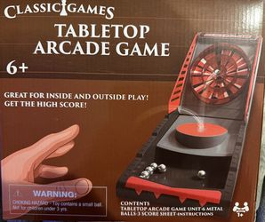 Classic games tabletop arcade game Miniature Skeeball Like Game