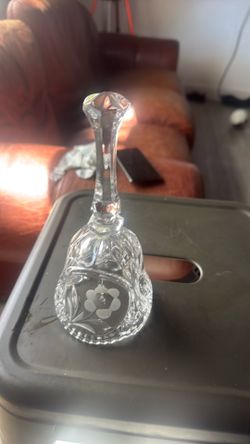 Crystal Glass handbell