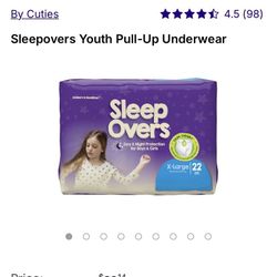 Sleep Overs  Pull Ups For Kids