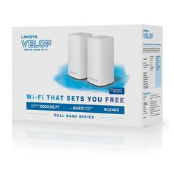 Linksys Velop Dual Band AC2400 2 Pack