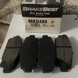 Disc Brake Pad Set-Brake Best Semi-met Pad Brakebest fits 90-92 Lexus LS400