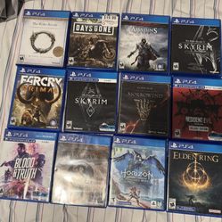 Play station 4 Games PS4
