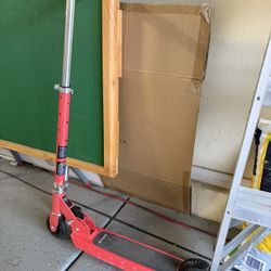 Jetson Kids Jupiter 2-Wheel Light-Up Kick Scooter, LED Lights Red