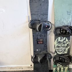 157cm Burton Amplifier snowboard with bindings