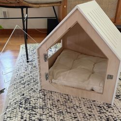 Small Dog House Clear Door