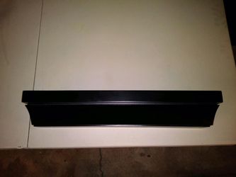 Black shelf