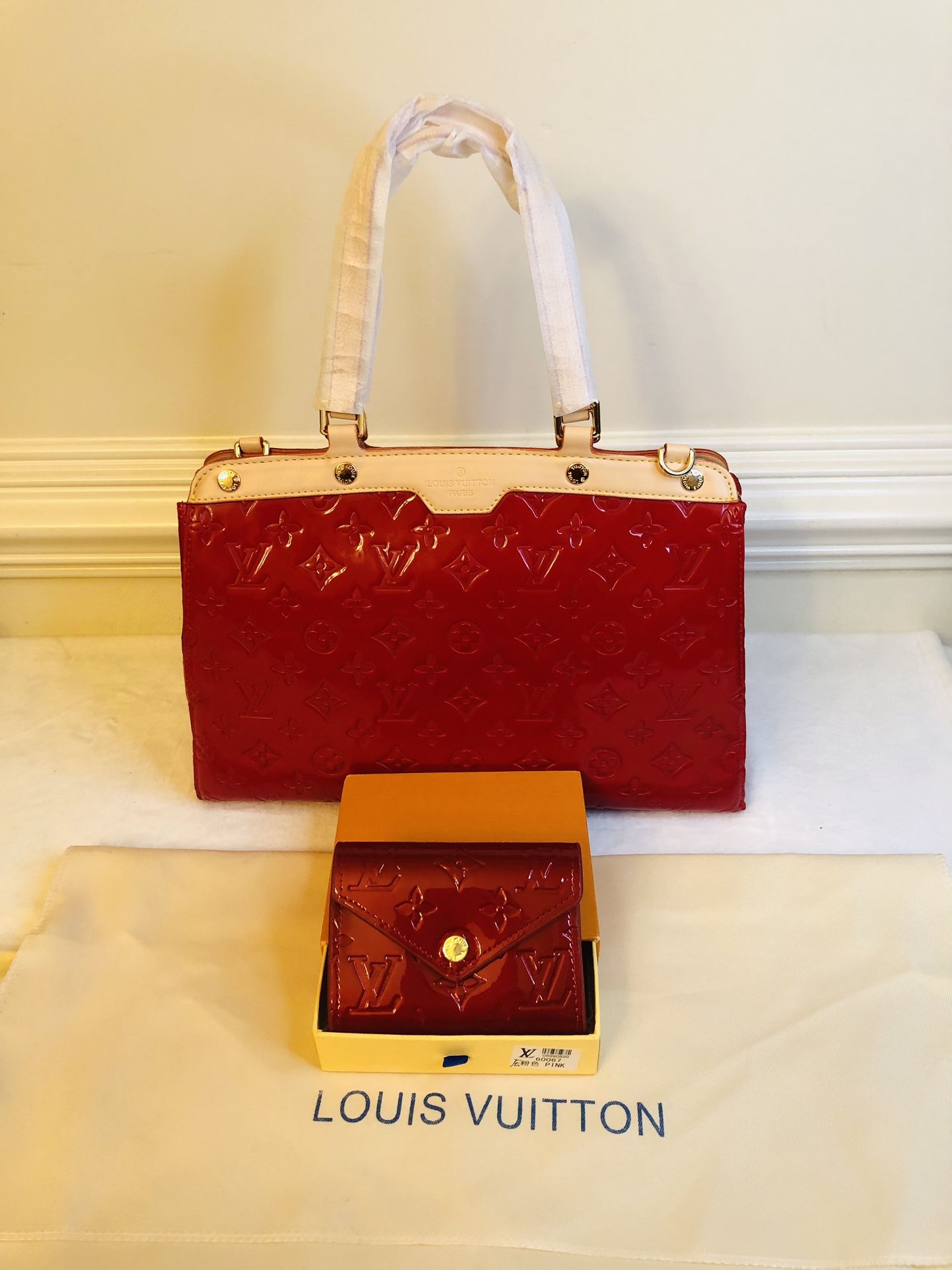 Red Bag & Wallet