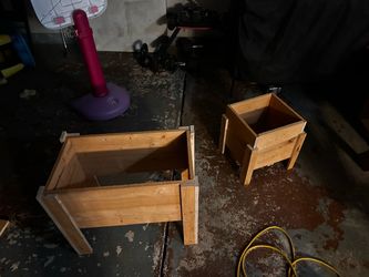 Wooden Planter Boxes
