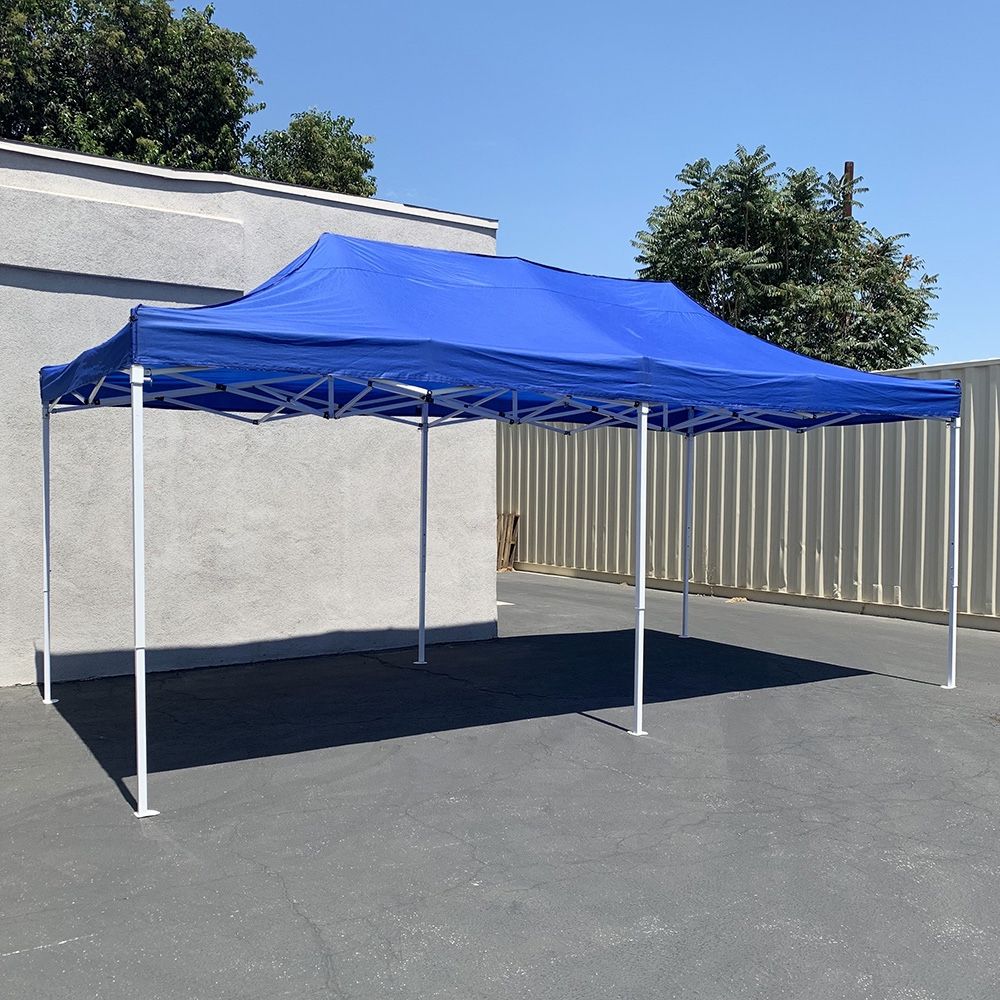New $185 Heavy Duty 10x20 FT Ez Pop Up Canopy Outdoor Party Tent Instant Shades w/ Carry Bag