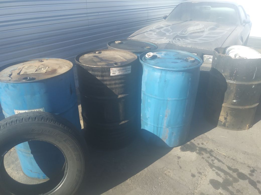 55 gal drums. Free