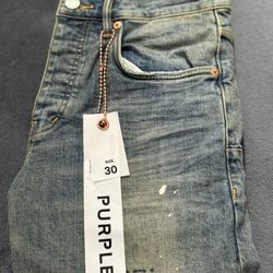 P002 Mid Indigo Destroy Pants
