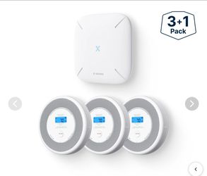 X-Sense Link pro combination smoke and carbon monoxide alarm with base station