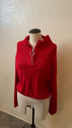 Red sweater