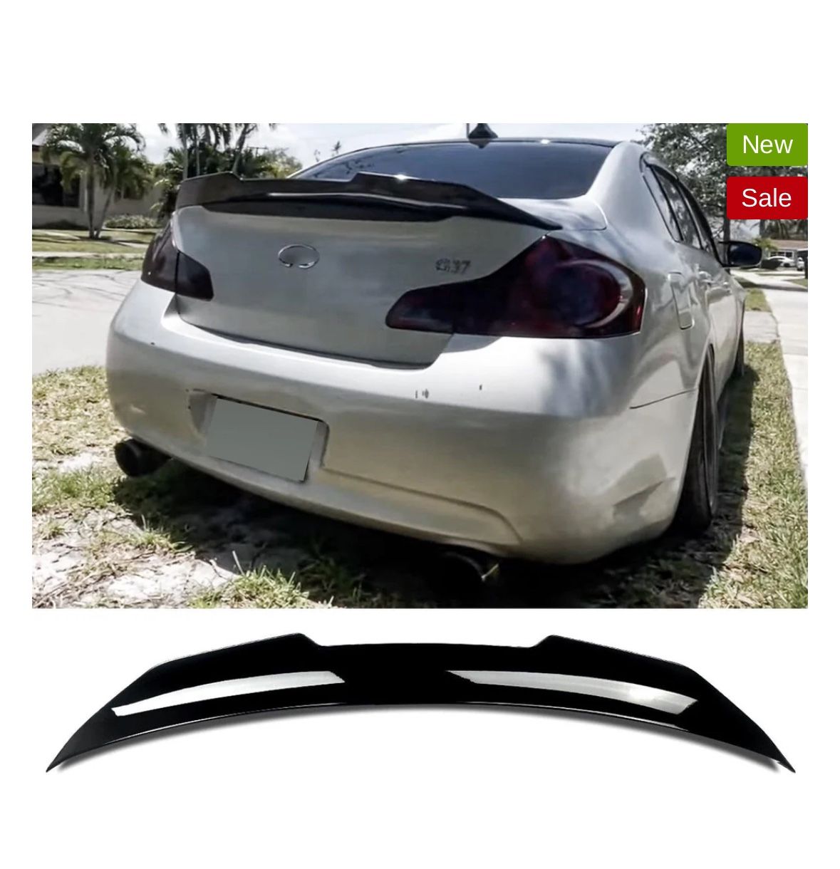 Infiniti G37 Spoiler