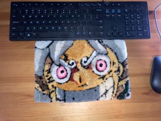 Luffy One Piece keyboard rug