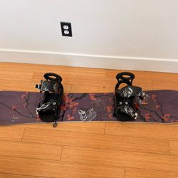 Women’s Snowboard, Boots, Bindings And Bag 