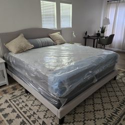 24/7 Same Day Delivery, Se Habla Espanol, Comfortable Mattresses Your Choice On A King Bed Or California King Size Mattress