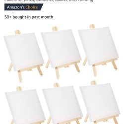 8x10 Art Canvas With Stand 6pc 