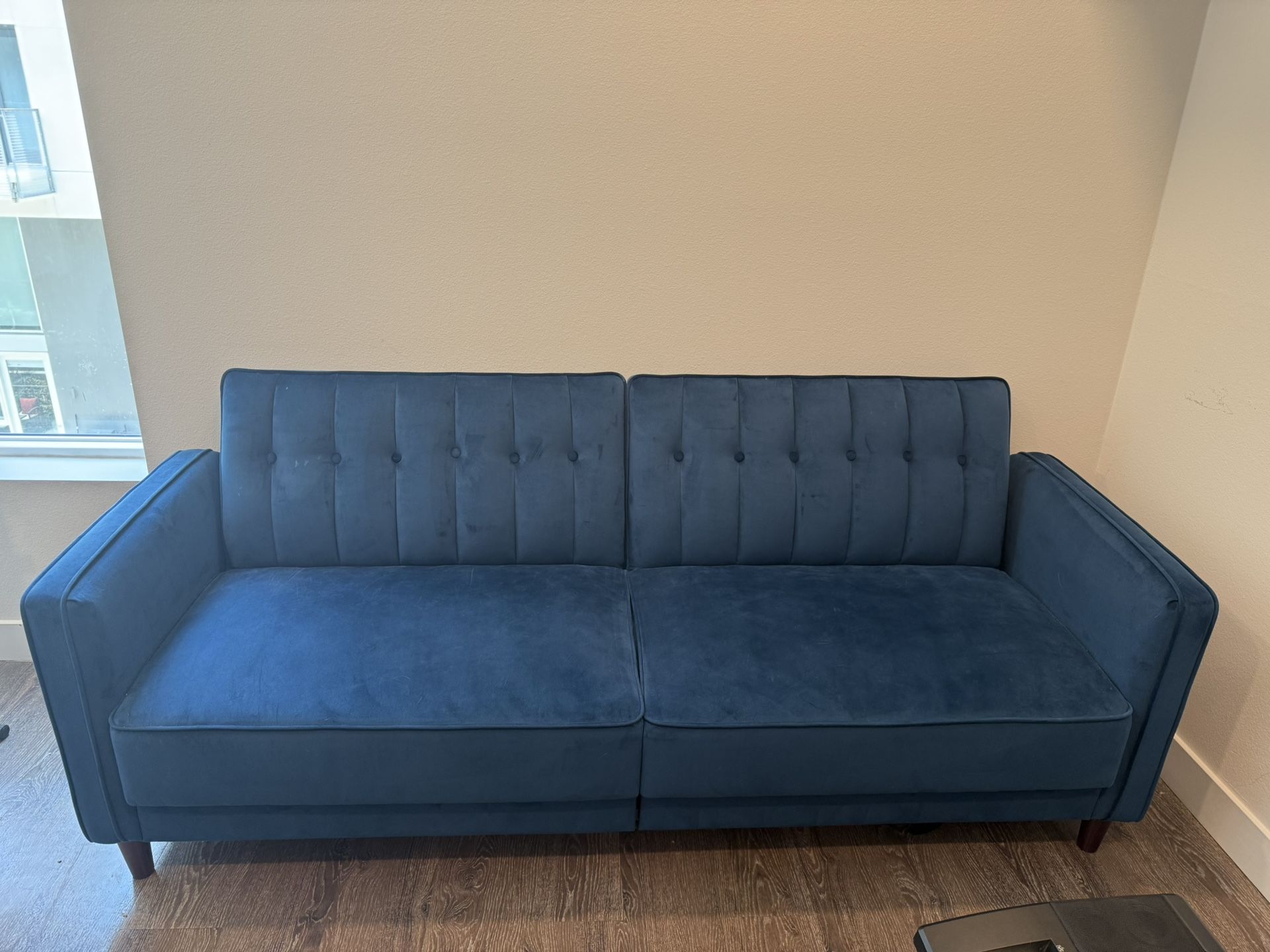 Blue Reclinable Couch