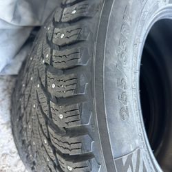 Tire Ice Road Used
