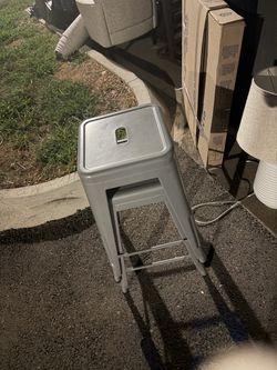 Set Metal stools x2