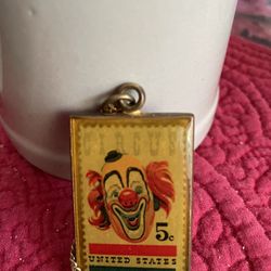 5 C American Stamp Made In To A Jewelry Chain Included