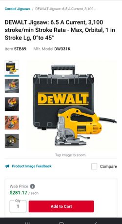 DeWALT DW331 Jigsaw