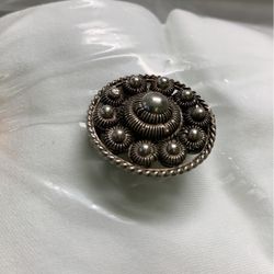 Silver Broach - Rare Design